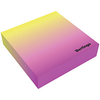 Блок для записей Berlingo LNn_00052 8,5*8,5*2 "Radiance" розовый/желтый, 200л.